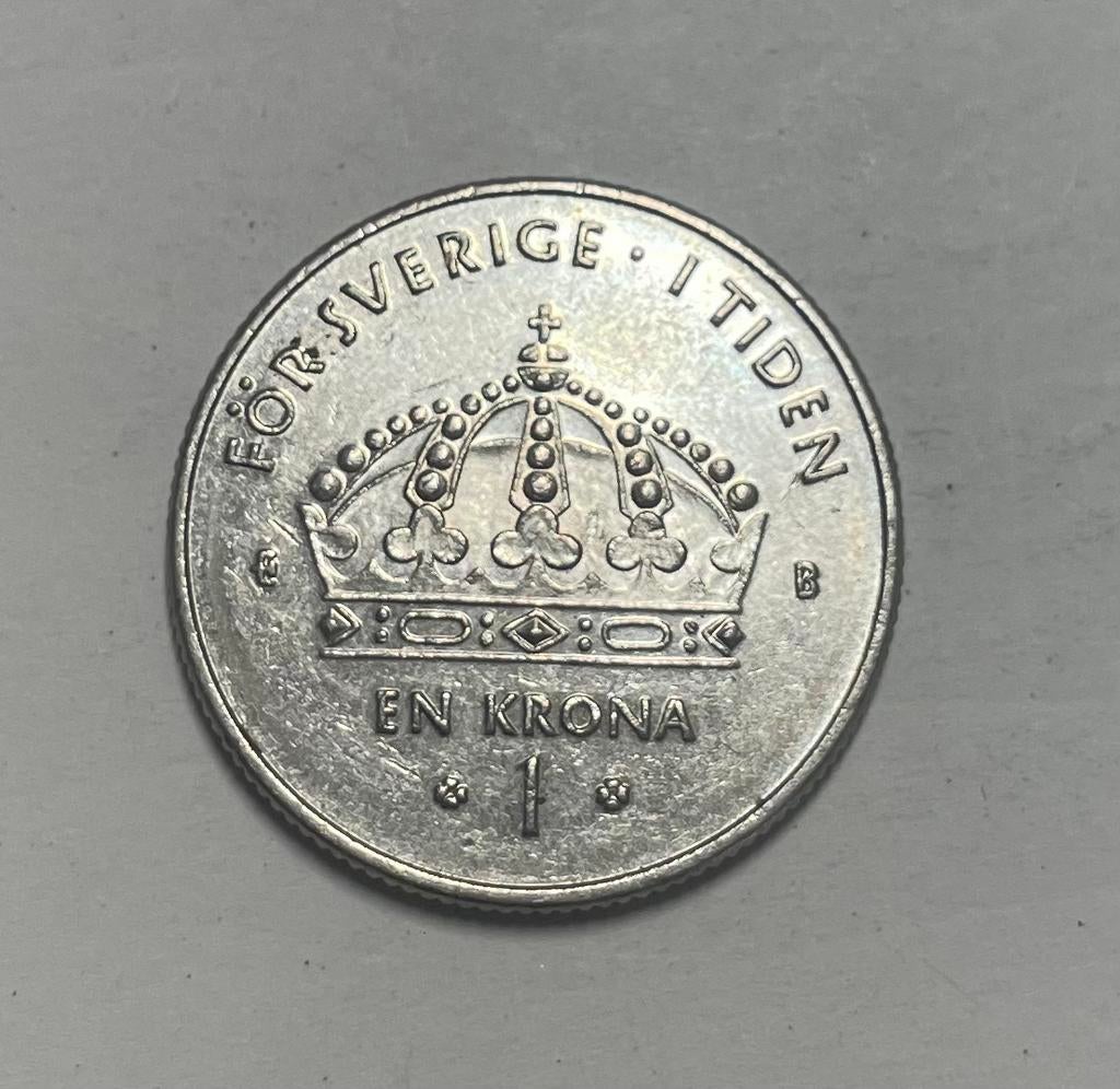 1 kroon Zweden 2002, Ophalen of Verzenden, Overige landen