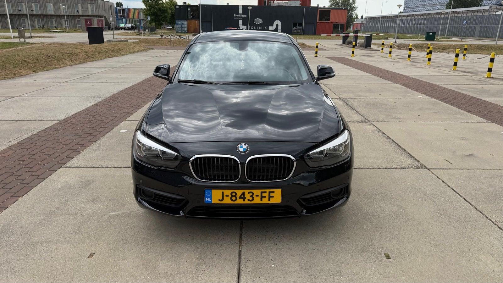 BMW 1-Serie 118i 136pk Aut 2018 Zwart, Zwart, 650 kg, Particulier, Geïmporteerd
