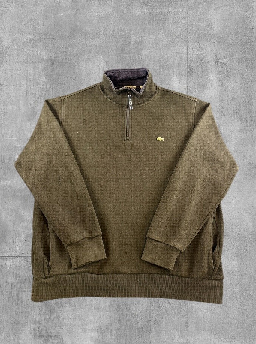 Zwarte Lacoste heren trui maat XL (crewneck sweater /, Verzenden, Lacoste S.A., Zwart, Maat 56/58 (XL)