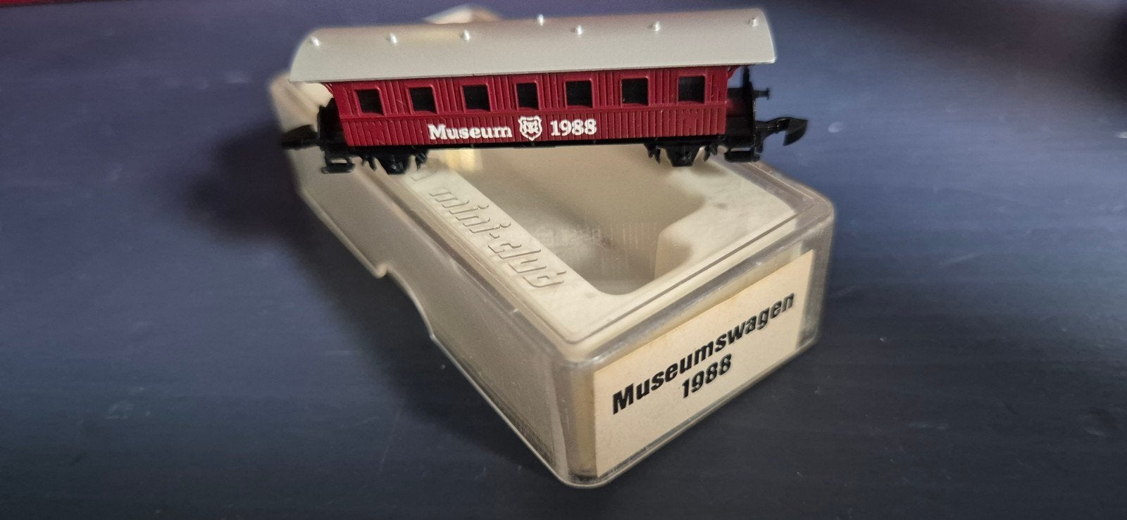 Märklin Z Mini-Club Museumswagen 1988, Gebruikt, Gelijkstroom, Wagon, Ophalen of Verzenden