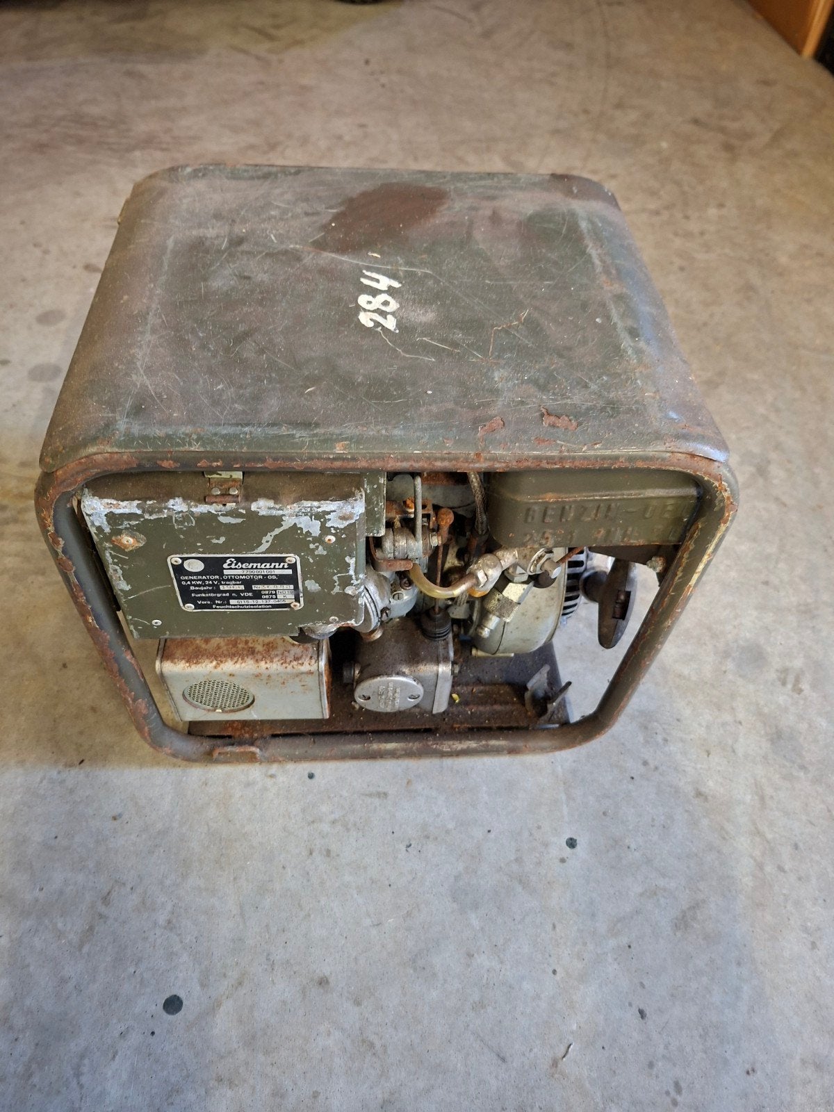 Oude Eisemann leger Generator, Ophalen, Landmacht, Nederland