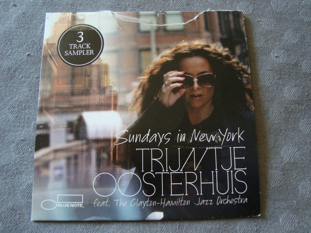 Trijntje oosterhuis - sundays in newyork cd single, Ophalen of Verzenden, Zo goed als nieuw, Pop