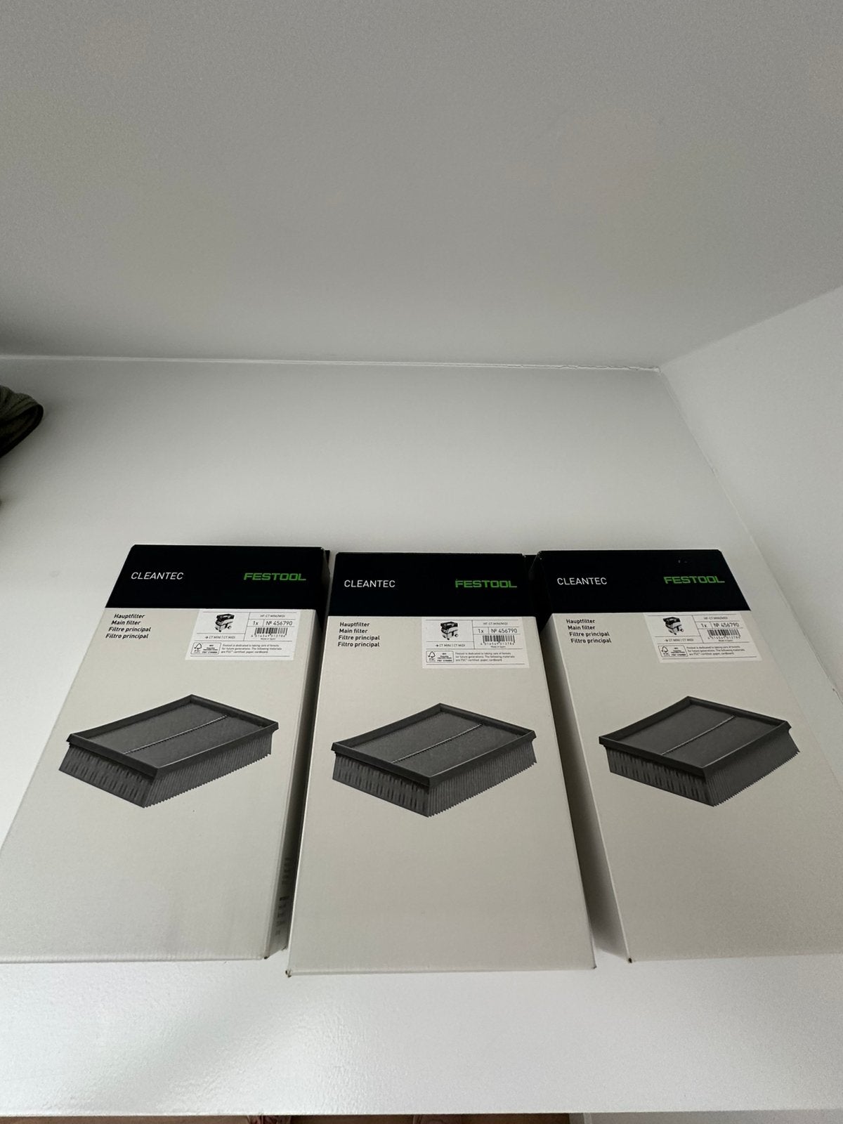 Festool  3 filters 456790 HF-CT, Ophalen of Verzenden, Nieuw