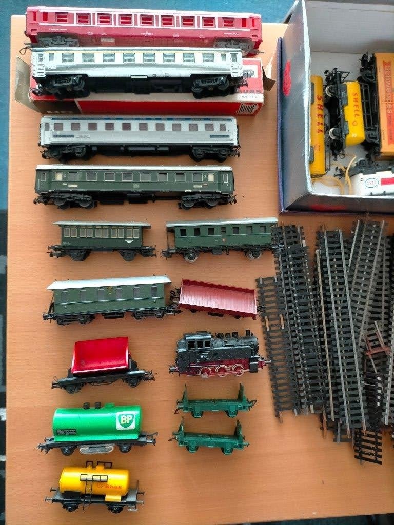 restant trein spullen, Overige merken, Gebruikt, Ophalen of Verzenden, Gelijkstroom