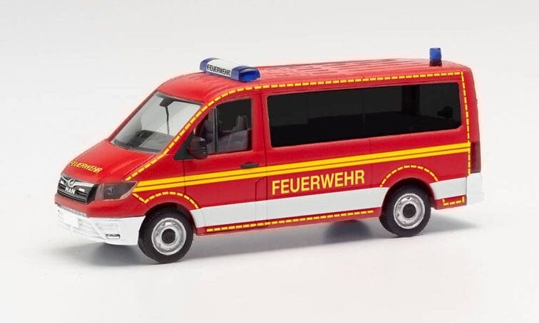 MAN TGE MTW Feuerwehr Herpa, Hobby en Vrije tijd, Nieuw, Ophalen of Verzenden, Bus of Vrachtwagen, Herpa