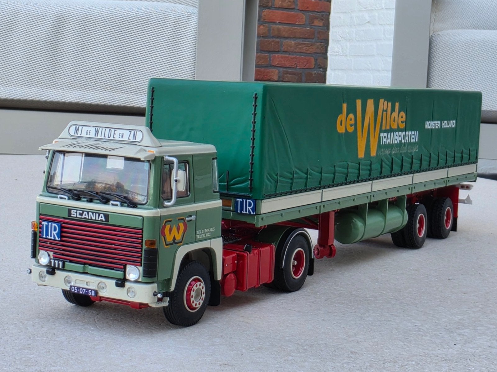 Wsi Mj De Wilde Scania 111, Hobby en Vrije tijd, Ophalen