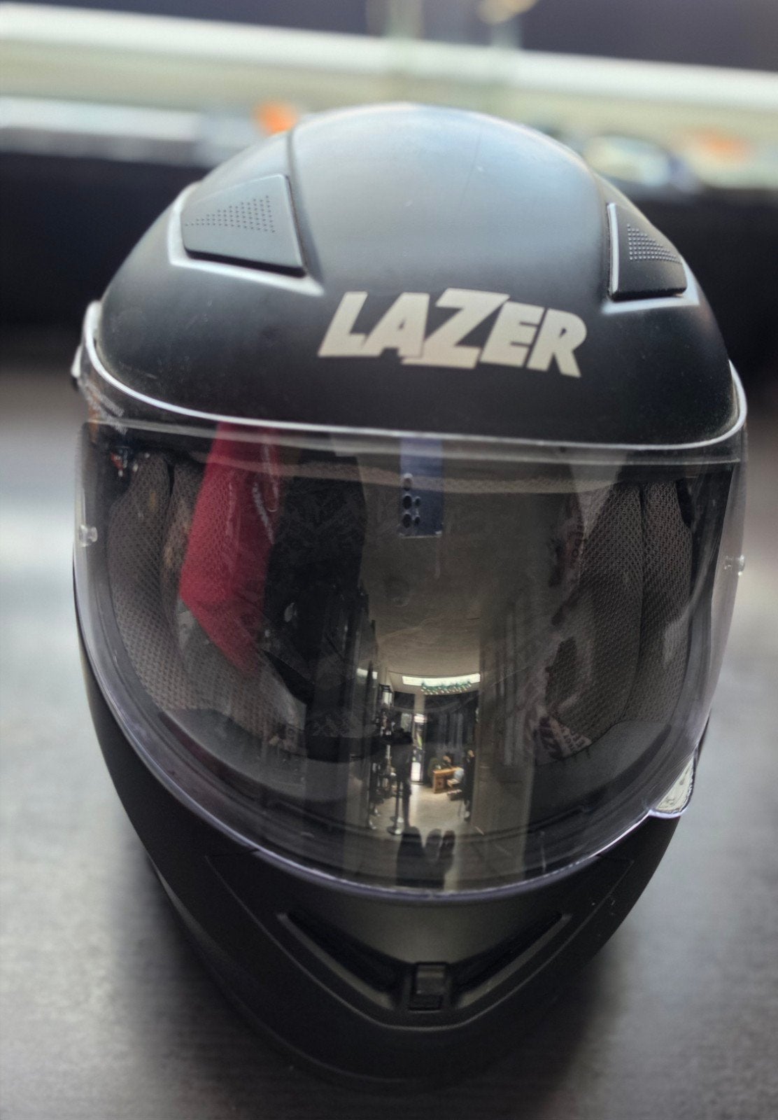 Lazer Bayamo Z-Line motorhelm - Maat 55-56, Lazer, Overige typen, Heren, Ophalen of Verzenden