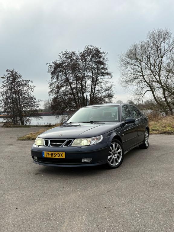 Saab 9-5 2.3t Arc NIEUWE APK Org NL Leder Xenon Stoelverw Cl, Auto's, Saab, 4 cilinders, 2290 cc, Sedan, Onderhoudsboekje