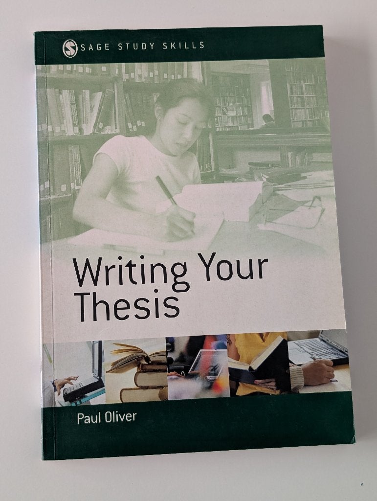 Writing Your Thesis - Paul Oliver - Sage Study Skills, Ophalen of Verzenden, Gamma, Zo goed als nieuw, HBO