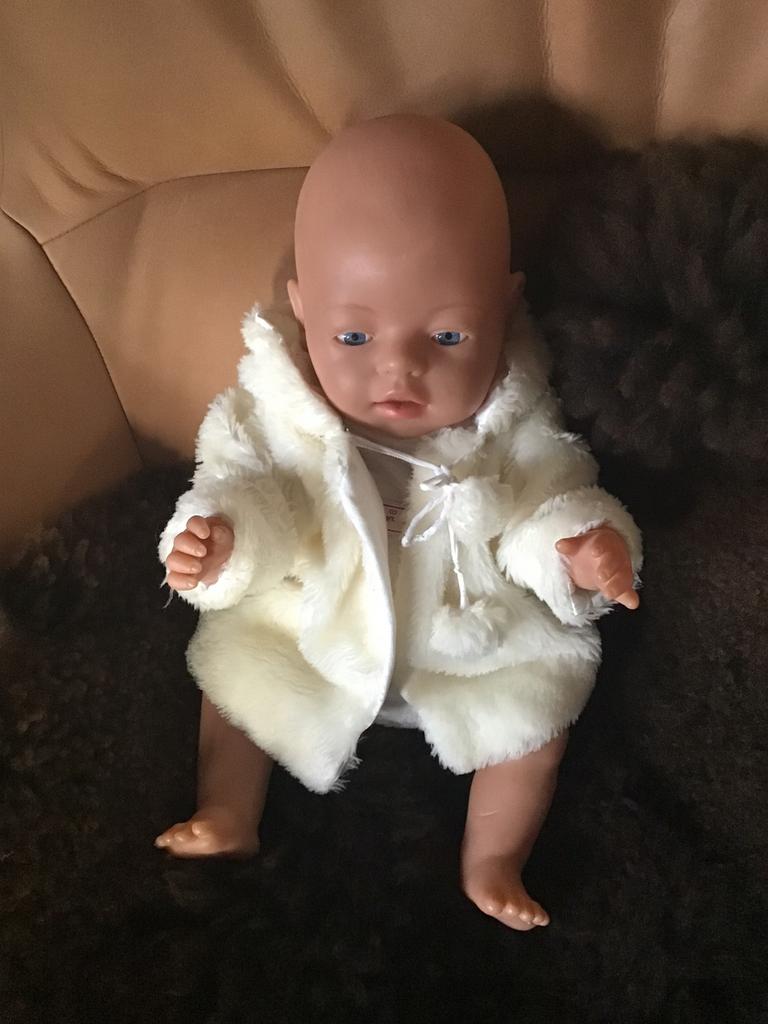 Babyborn pop 43 cm., Ophalen of Verzenden, Zo goed als nieuw, Babypop