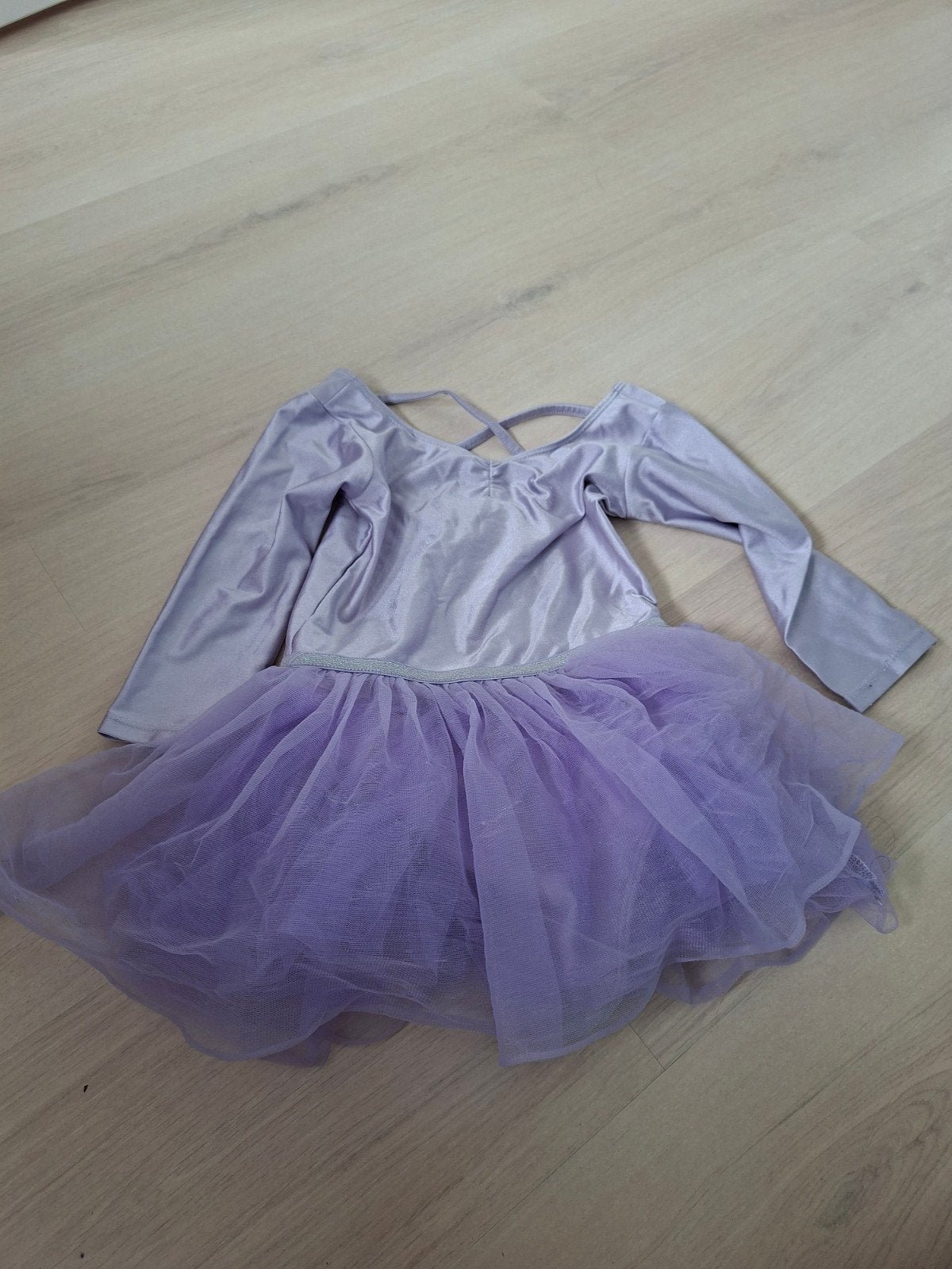 H&M Paarse Balletjurk / Tutu Maat 110/116, Kinderen en Baby's, Ophalen of Verzenden, Zo goed als nieuw, H&M, Meisje