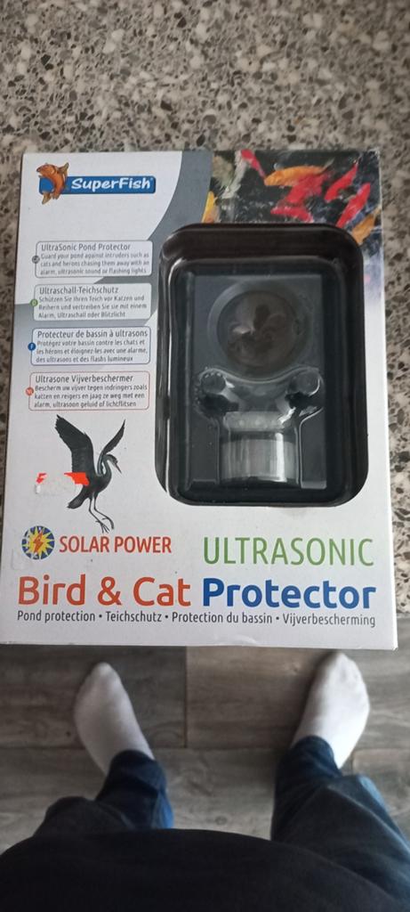 SuperFish Ultrasonic Bird & Cat Protector - Vijverbeschermer, Tuin en Terras, Vijvers, Ophalen of Verzenden, Nieuw