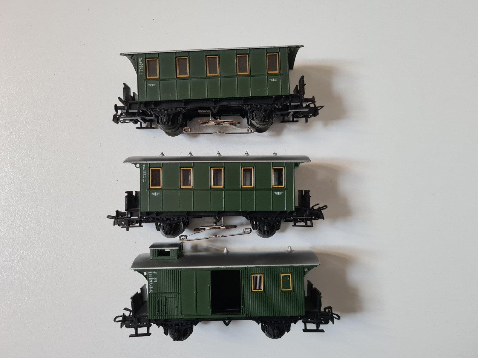 marklin wagons 4007 en 4008, Hobby en Vrije tijd, Modeltreinen | H0, Wisselstroom, Gebruikt, Wagon, Ophalen of Verzenden