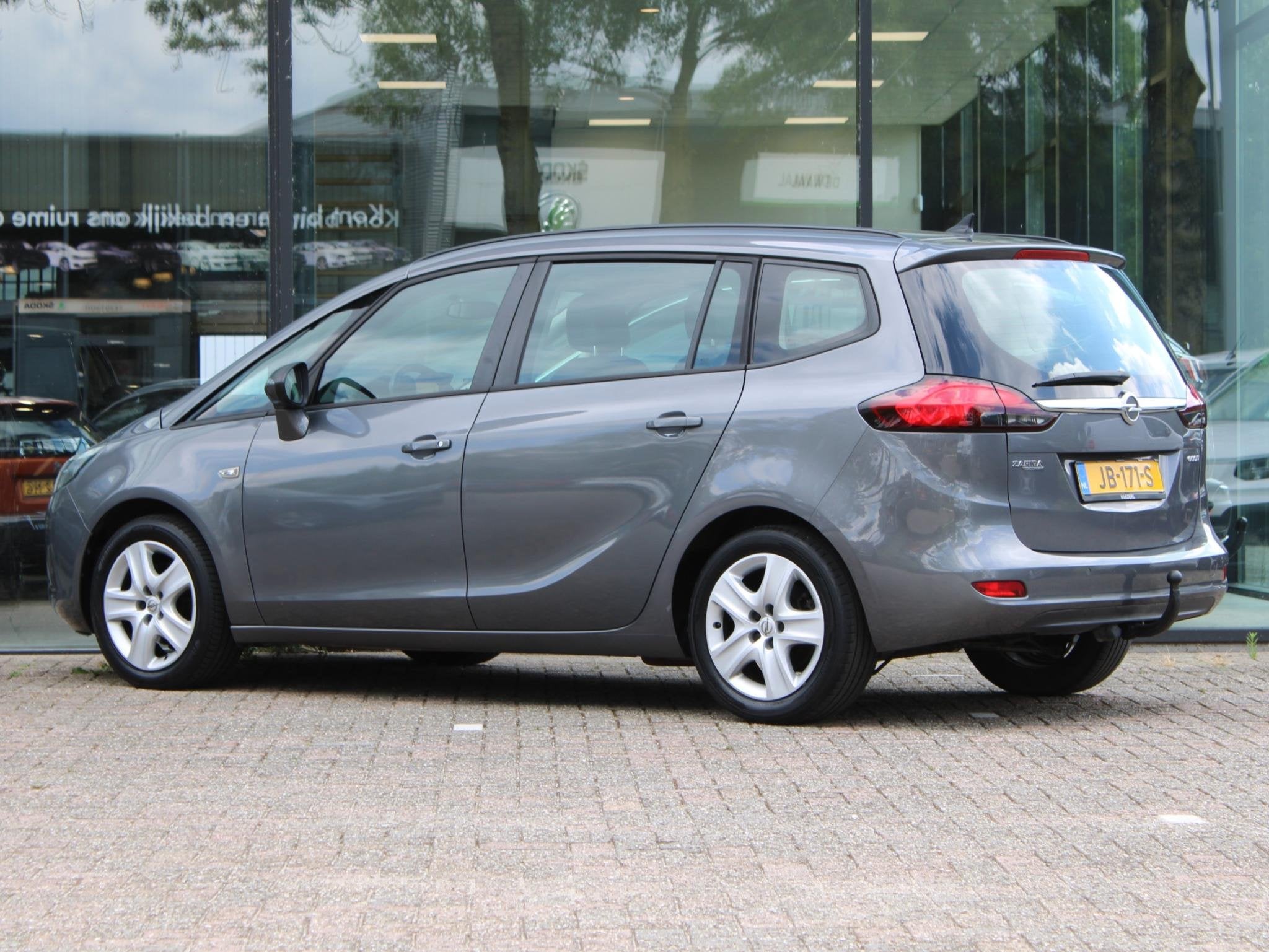 Opel Zafira Tourer 1.4 Edition | Navi / Airco / Cruise, Auto's, Stof, Gebruikt, 4 cilinders, Origineel Nederlands
