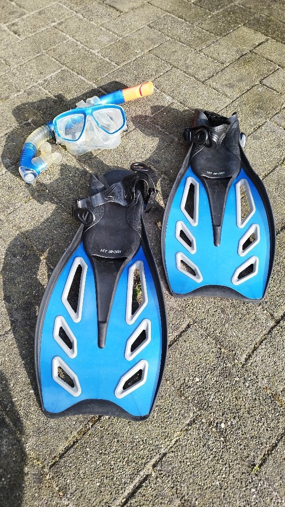 Snorkelset, Ophalen, Zo goed als nieuw, Snorkelset