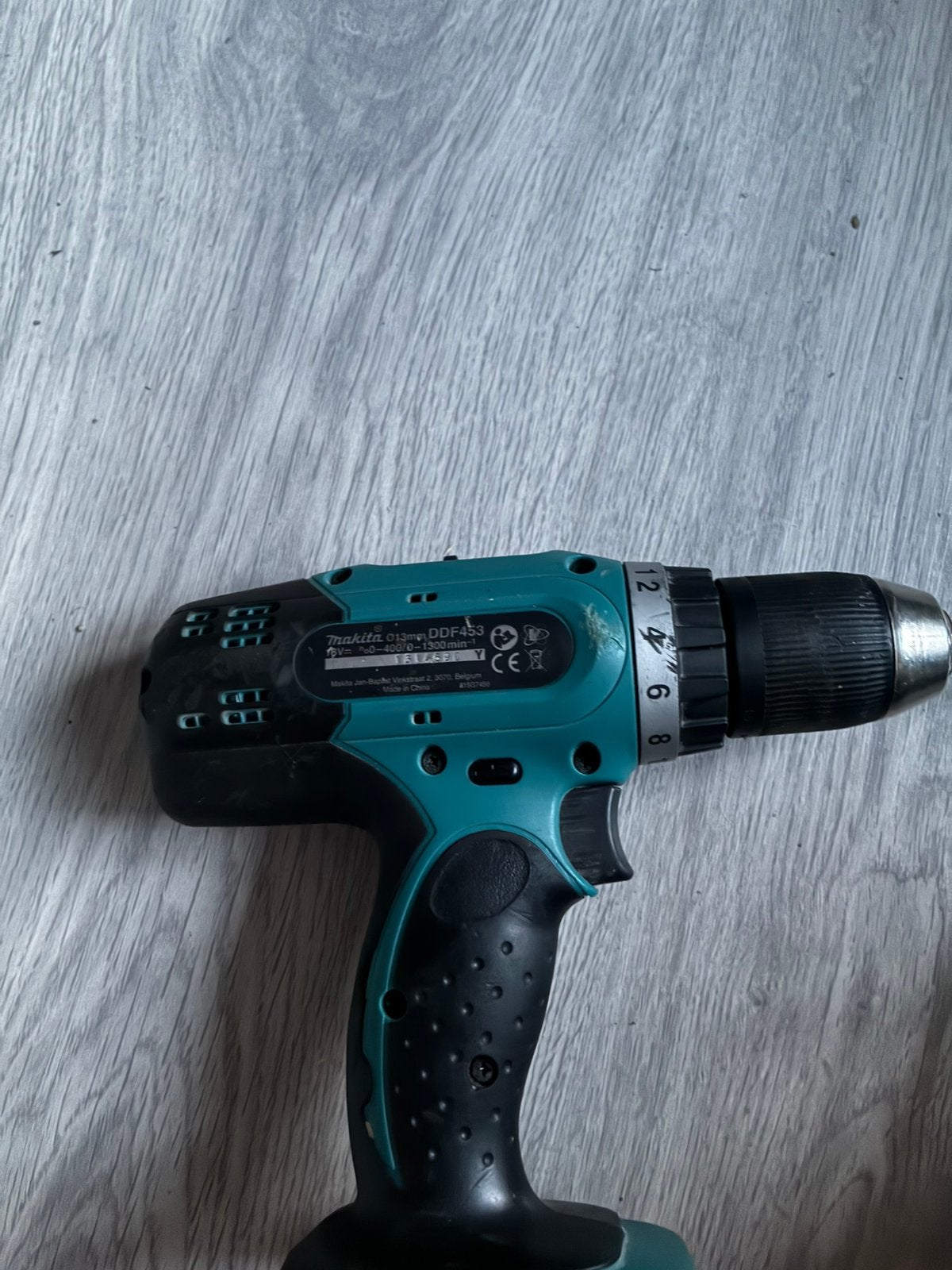 Makita boormachine ddf453, Ophalen, Zo goed als nieuw, Boormachine