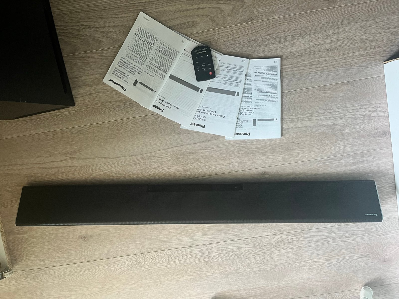 Soundbar Panasonic SC-HTB485 met draadloze subwoofer, Ophalen, Bluetooth, Gebruikt