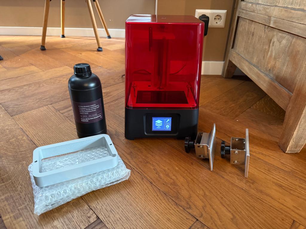 Phrozen Sonic Mini 3D printer met accessoires, Computers en Software, 3D Printers, Ophalen, Zo goed als nieuw, Resin/Hars