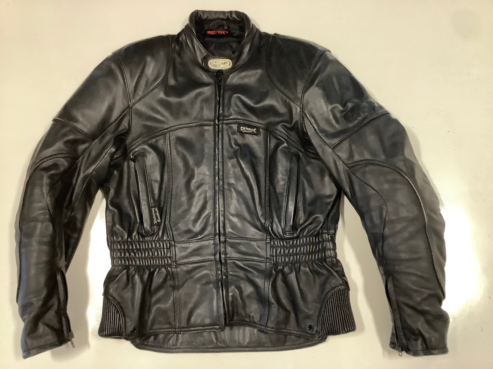 MQP Dynamic Cruiser Leren Motorjas en Broek - Maat 50/46M, Motoren, Ophalen of Verzenden, Tweedehands, Heren, Jas | leer