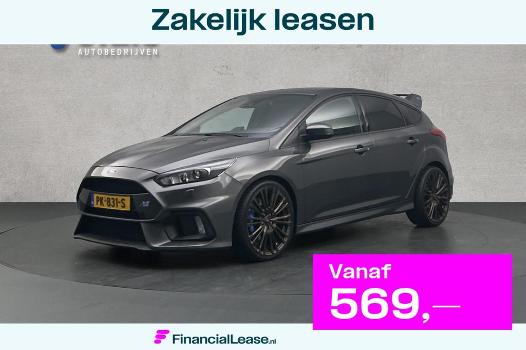 Ford Focus 2.3 RS | Origineel NL | Schaalstoelen | Navigatie, Gebruikt, Euro 6, 4 cilinders, Leder en Stof