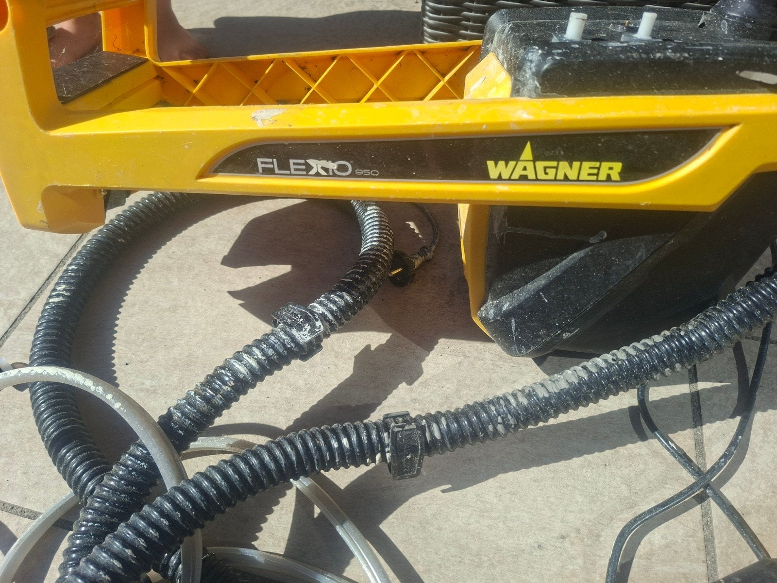 Wagner Flexio 590 verfspuit - Gebruikt, Ophalen of Verzenden, Gebruikt, Verfspuit of Verfpomp