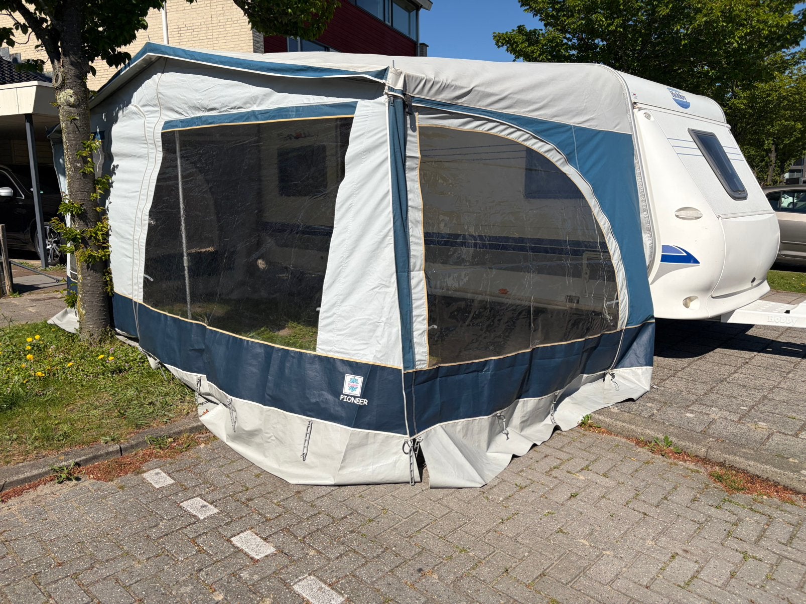 Pioneer Walker voortent – omloopmaat 925–950 cm (maat 12), Ophalen, Gebruikt, Meer dan 6