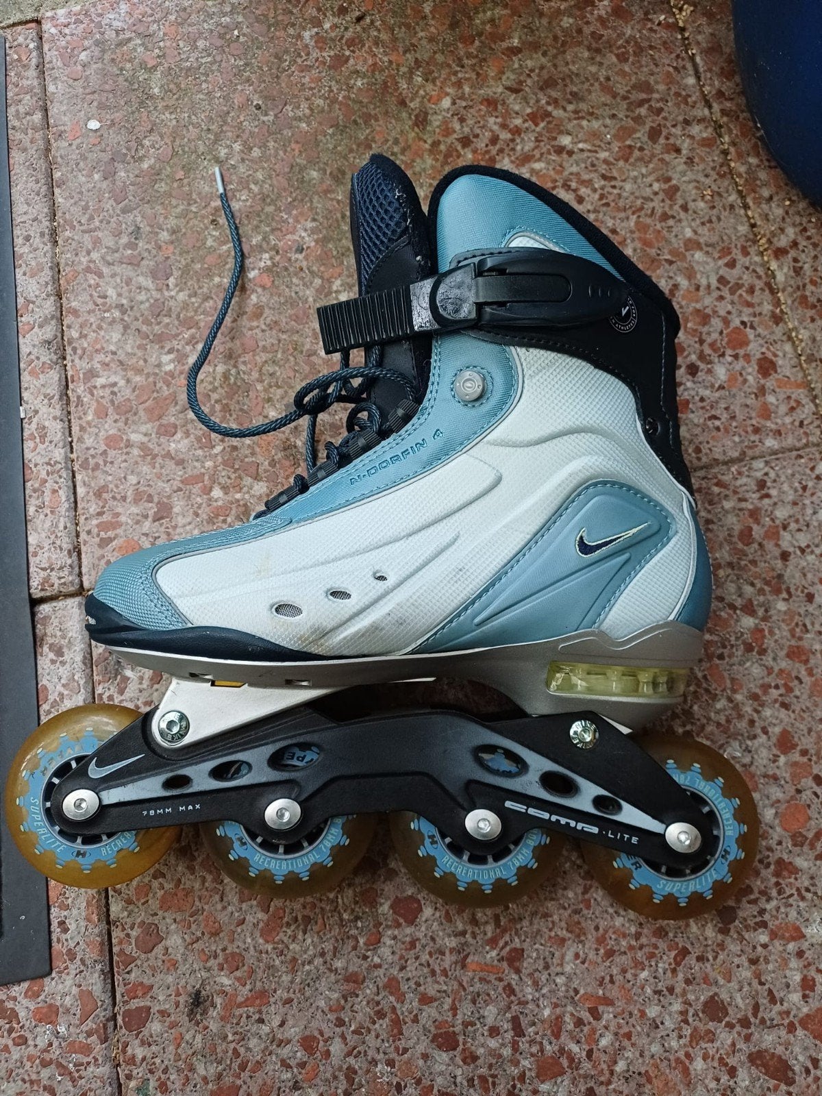 Nike N-DORFIN 4 Inline Skates - Maat 39 (EUR), Overige merken, Gebruikt, Ophalen of Verzenden, Inline skates 4 wielen