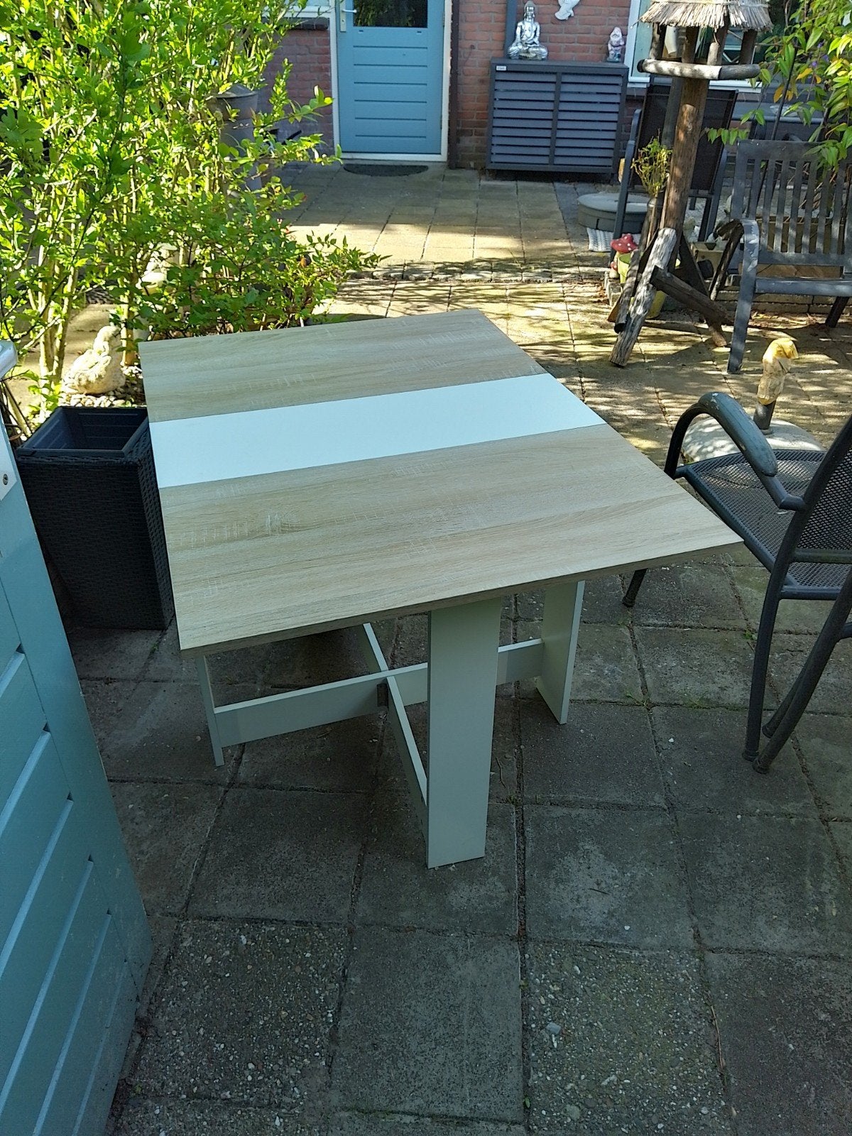 eettafel inklapbaar, Huis en Inrichting, Tafels | Eettafels, Ophalen, Rechthoekig, 100 tot 150 cm, 50 tot 100 cm