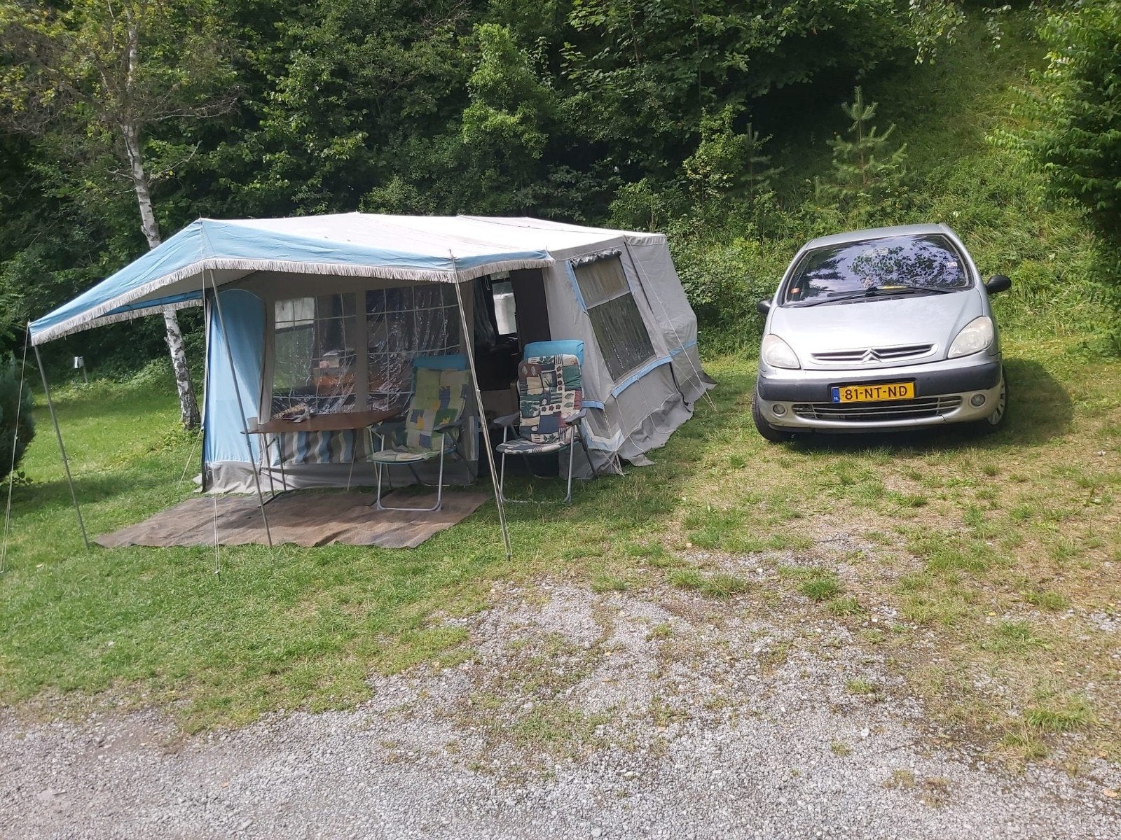 Vouwwagen Alpen kreuzer 6 persoons, Ophalen, Gebruikt, Tot en met 6