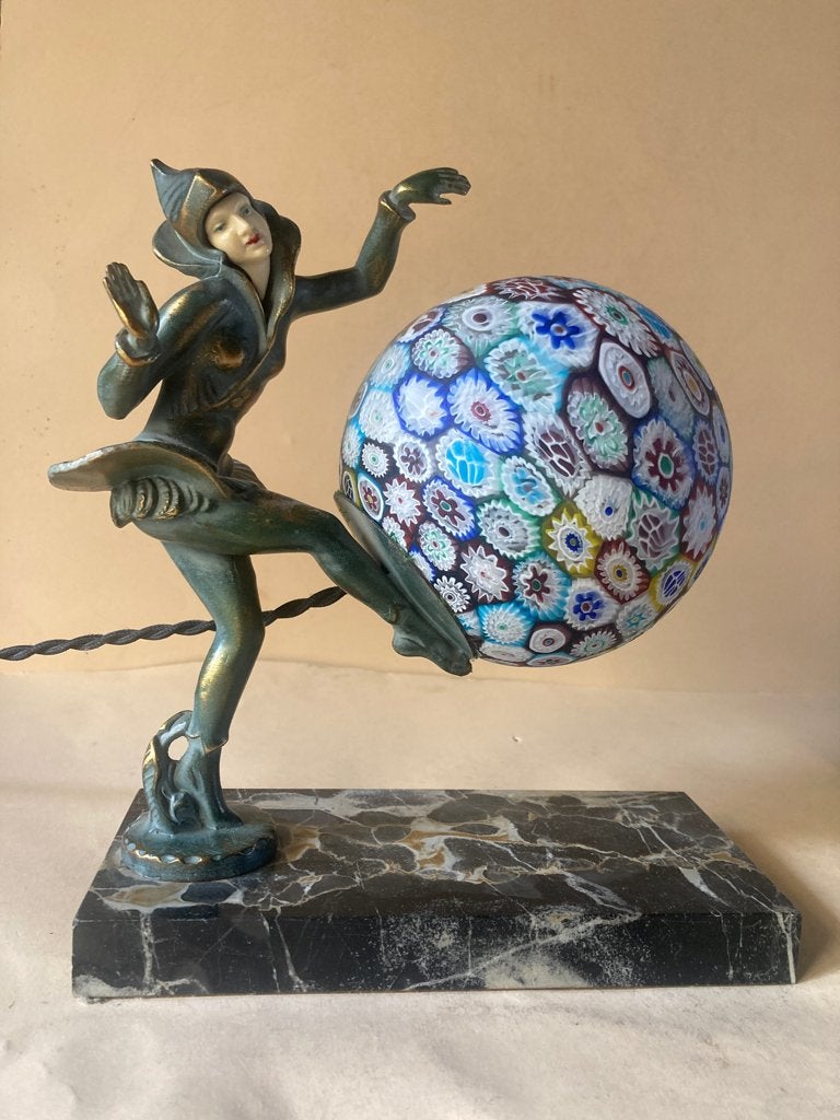 Pixie Art-Deco Tafellamp, Antiek en Kunst, Antiek | Lampen, Ophalen of Verzenden