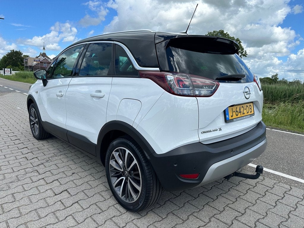 Opel Crossland X 1.2 Turbo Innovation, Trekhaak, Carplay, Ca, Auto's, Gebruikt, 1199 cc, Met garantie (alle), Wit