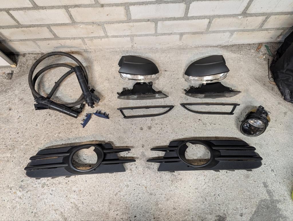 Diverse voorfront onderdelen Scirocco MK3 2008-2017, Ophalen of Verzenden, Gebruikt, Voor, Volkswagen