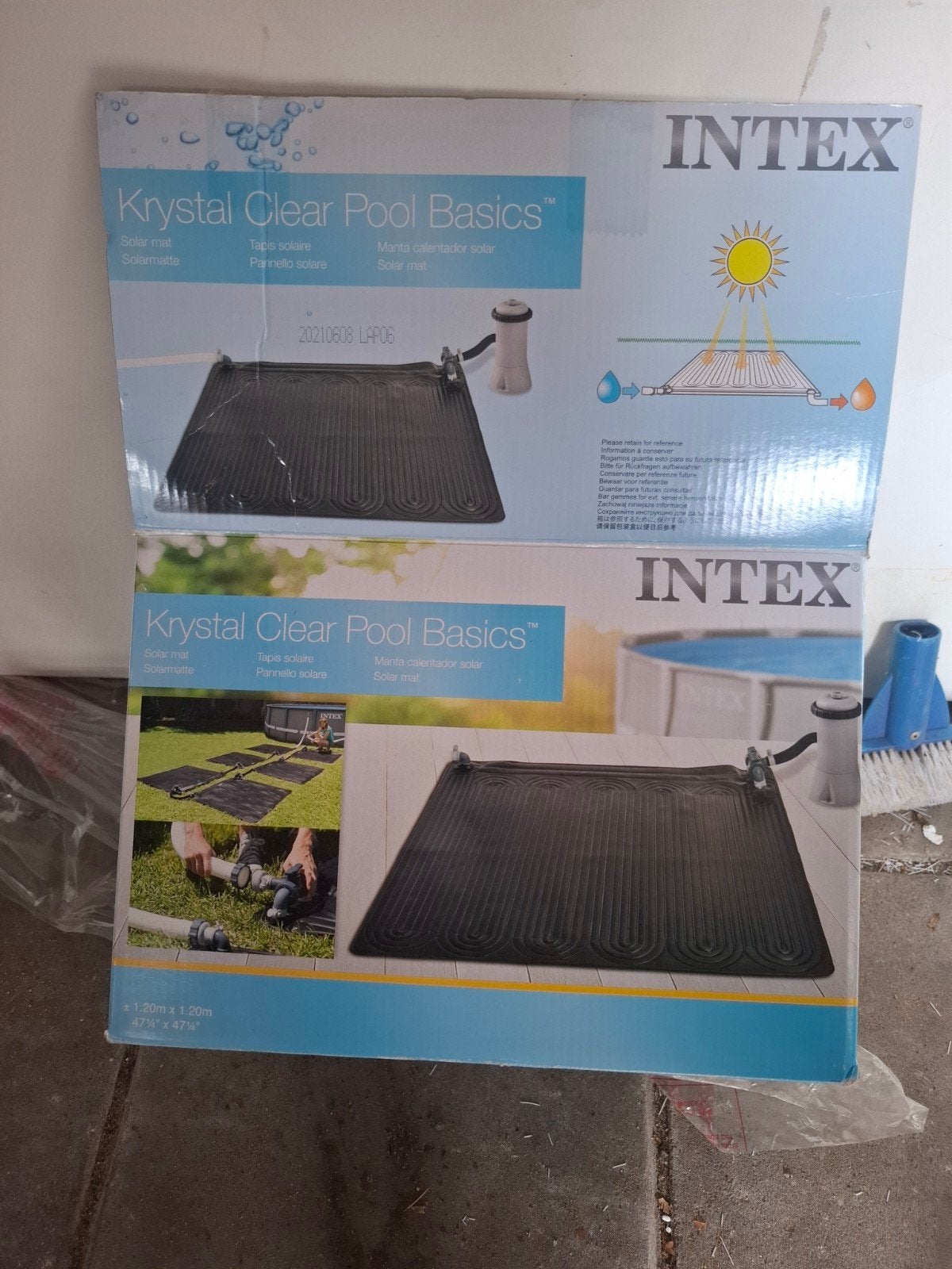 Zwembad verwarmer, Ophalen, Nieuw, Minder dan 200 cm, Minder dan 80 cm