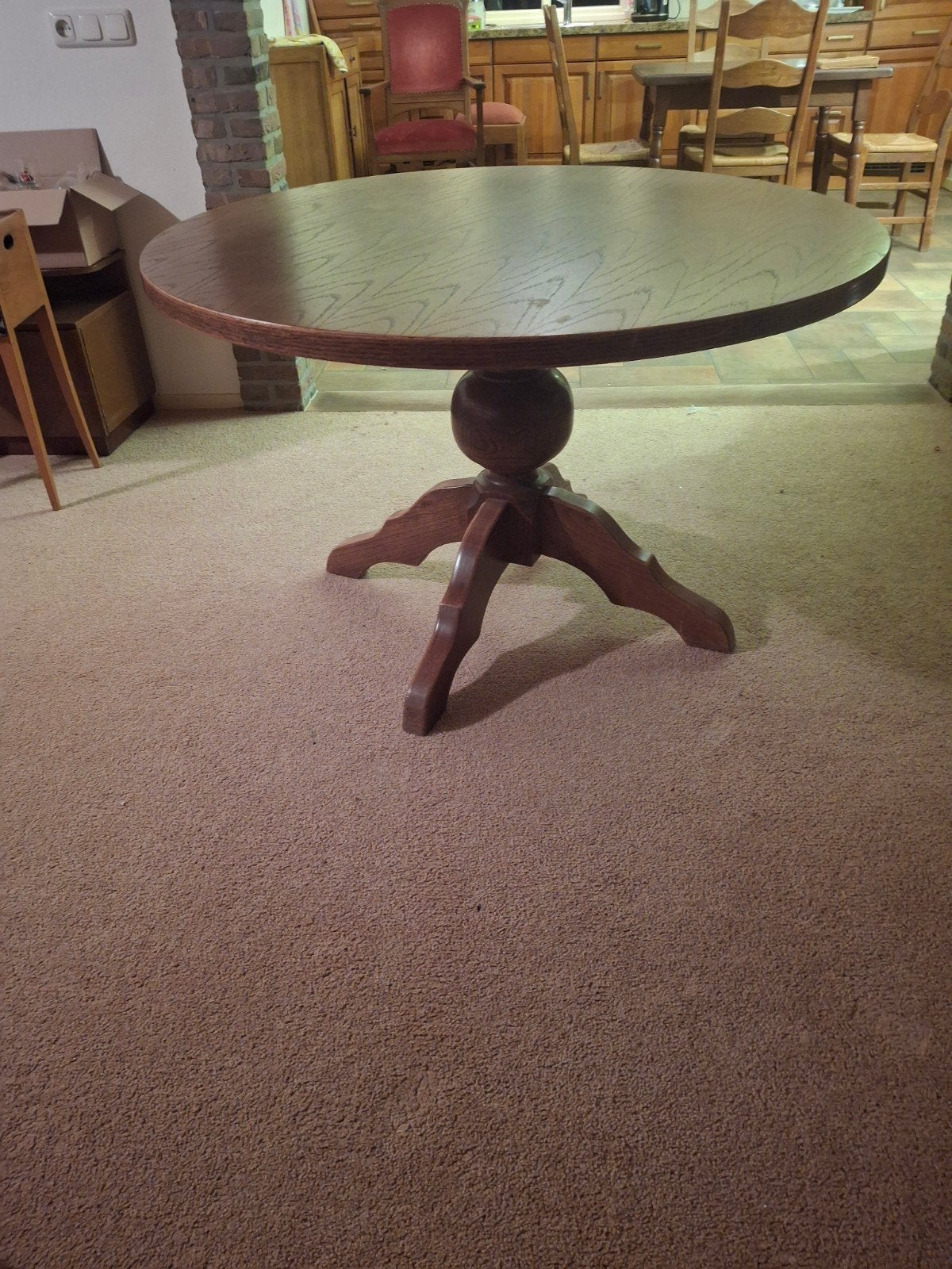 Houten tafel, Antiek en Kunst, Ophalen