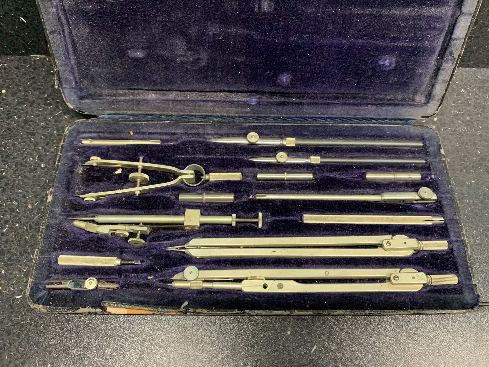Vintage Tekenset 'Techniek' in originele doos, Antiek en Kunst, Ophalen of Verzenden