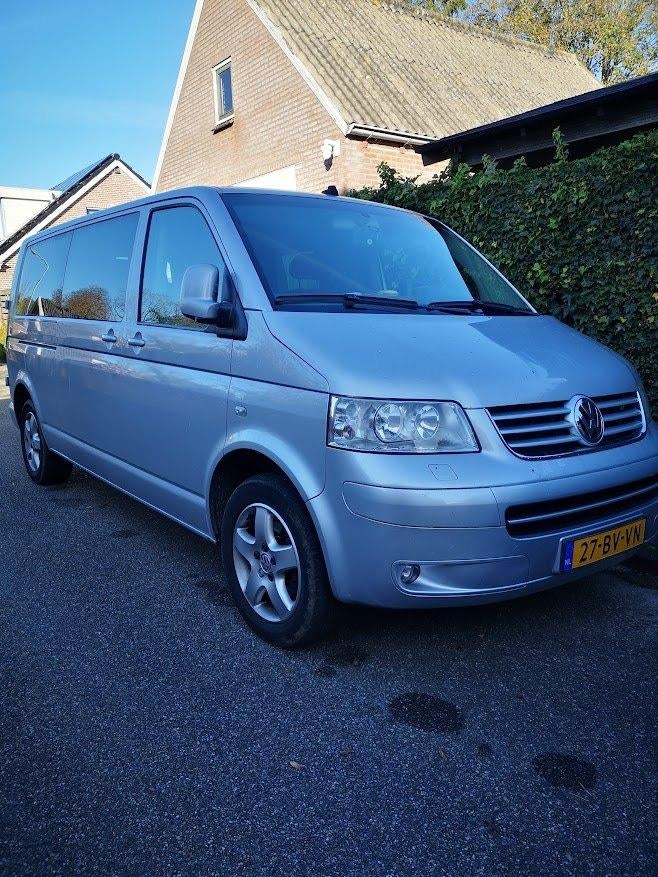 Volkswagen Transporter 2.5 TDI 1.0 128KW DC AUT 2007, Auto's, Stof, Startonderbreker, Volkswagen, Origineel Nederlands
