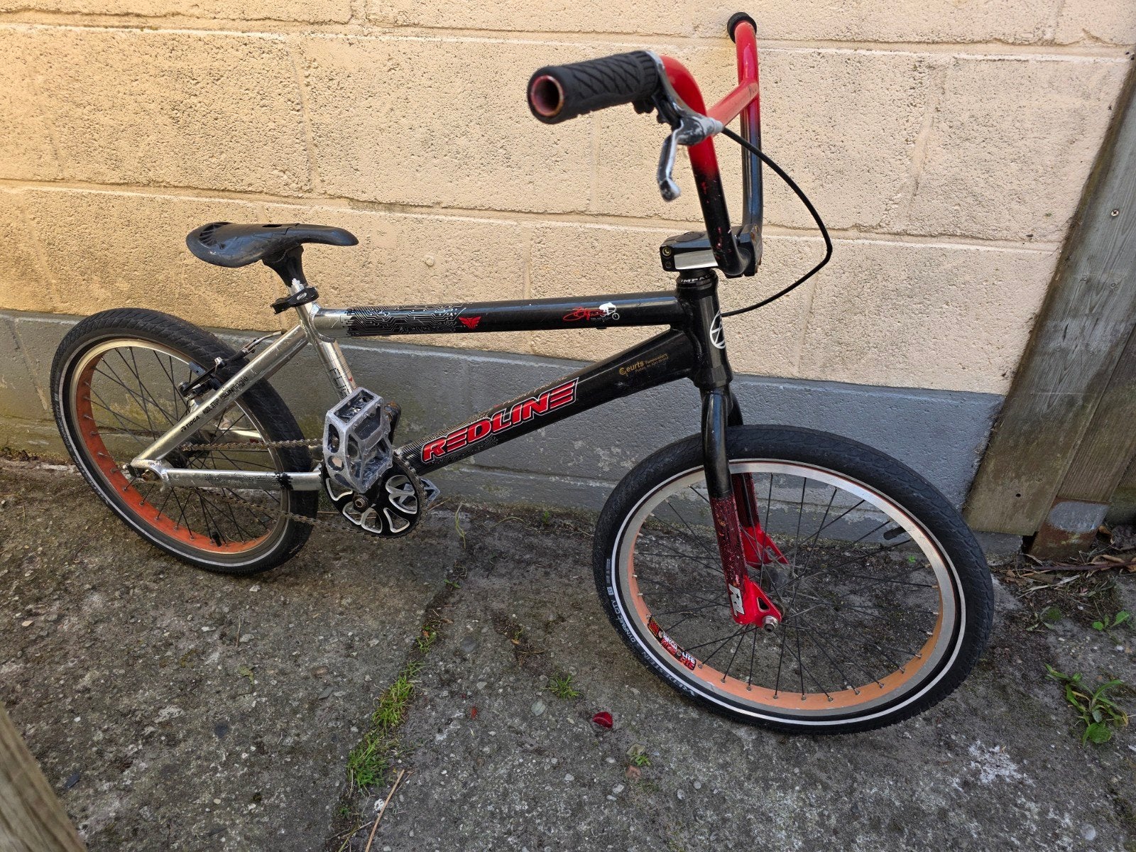 BMX fiets, Fietsen en Brommers, Ophalen, Gebruikt, Staal, 16 tot 20 inch