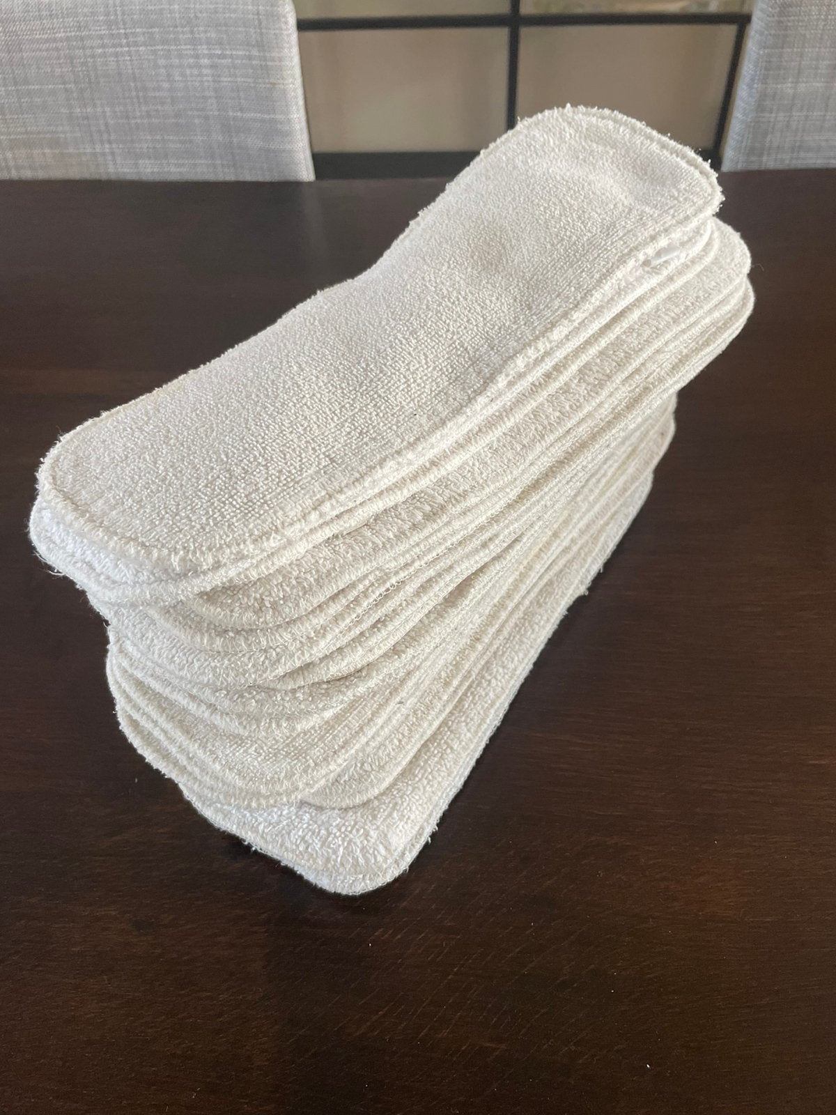 39 bamboo booster/inleggers voor wasbare luiers, Ophalen of Verzenden, Gebruikt, Jongetje of Meisje