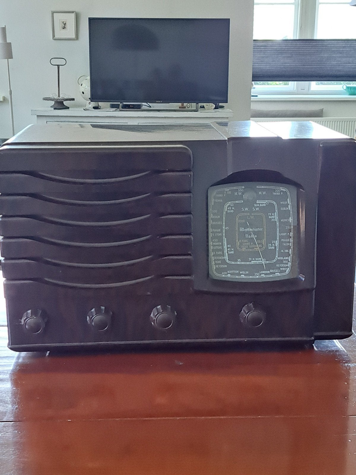 Vintage Westminster Radio Model ZU 627, Ophalen, Gebruikt, Radio