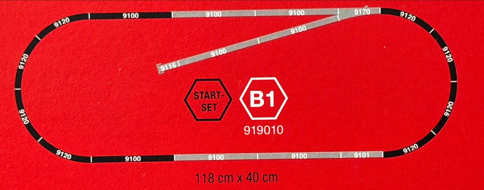 Fleischmann N-spoor Rails uitbreiding B1 (919010) zonder ovp, Hobby en Vrije tijd, Gelijkstroom, Verzenden, Fleischmann, Rails