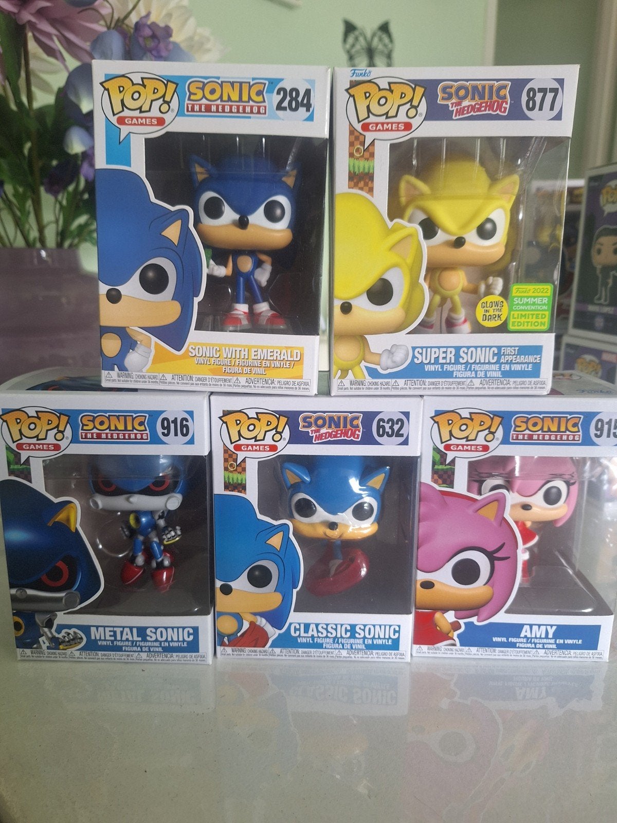 Funko Pop! Sonic the Hedgehog Collectie (5 stuks), Ophalen of Verzenden, Nieuw