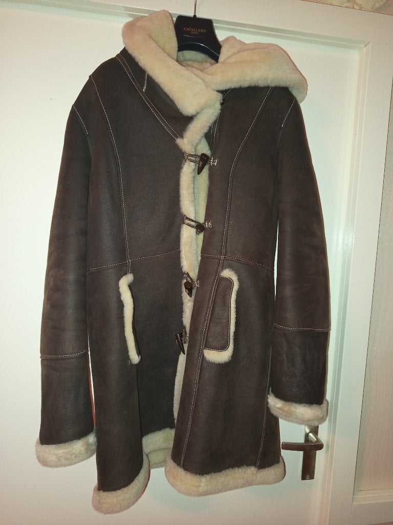 Winterjas, Ophalen of Verzenden, Zo goed als nieuw, Maat 38/40 (M), Bruin