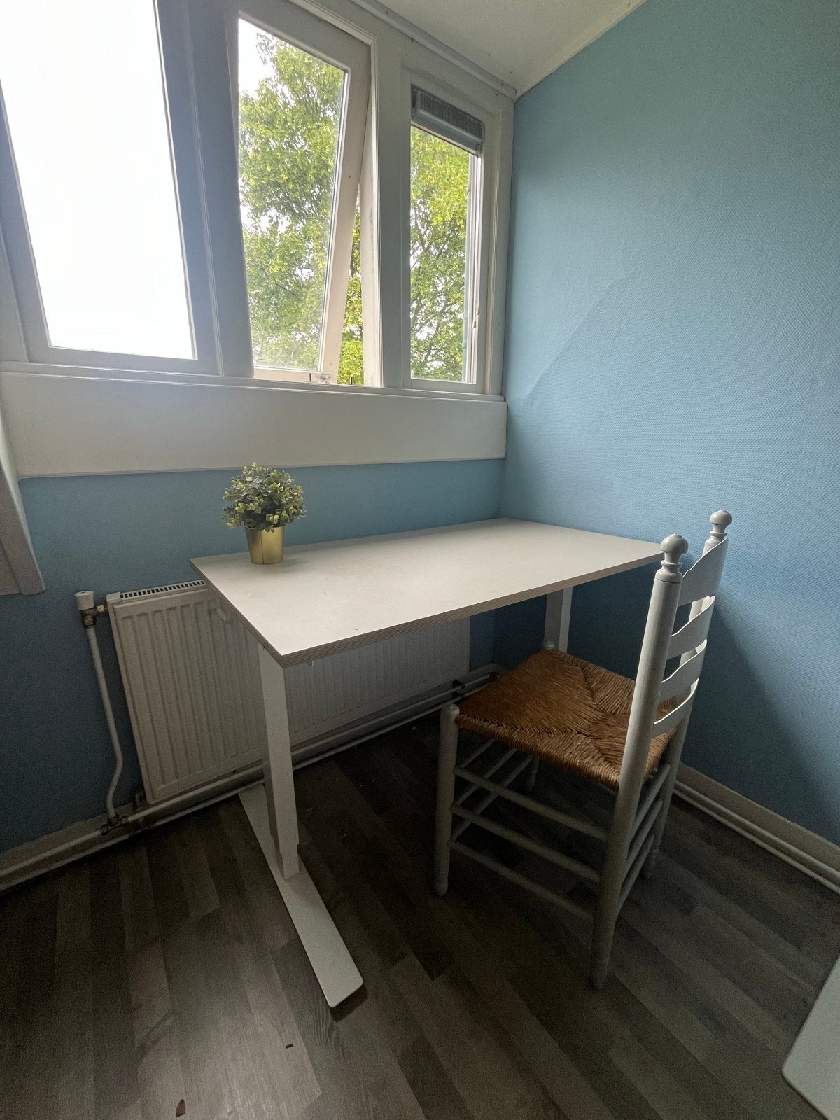 Ikea Skarsta stabureau, Huis en Inrichting, Bureaus, Ophalen, IKEA, Stabureau, Wit