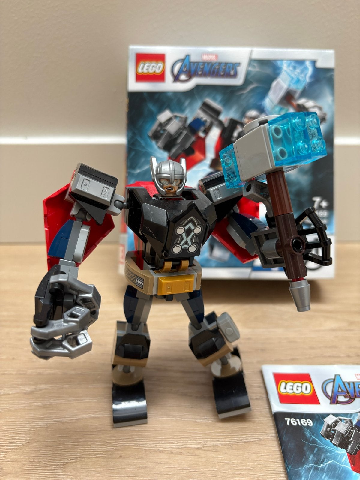 LEGO Marvel Avengers Thor Mech Armor 76169, Marvel, Lego, Ophalen of Verzenden, Zo goed als nieuw