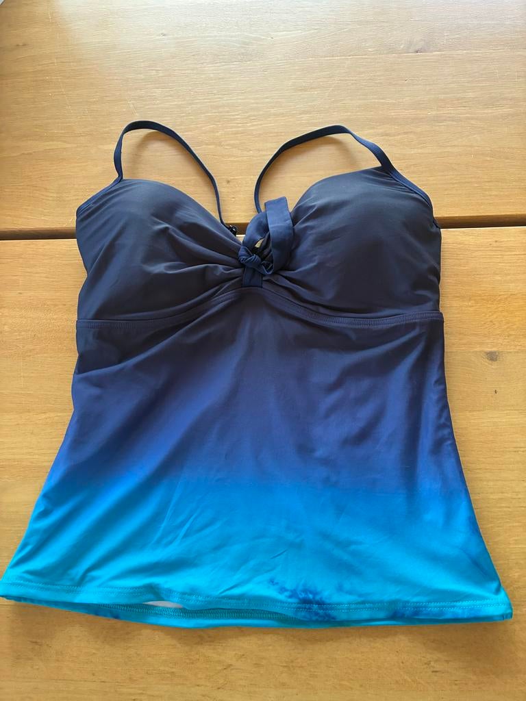 Nieuw Beachwave 42 Tankini top met  Vlekjes Regenboog Bl, Ophalen of Verzenden, Nieuw, Blauw, Bikini