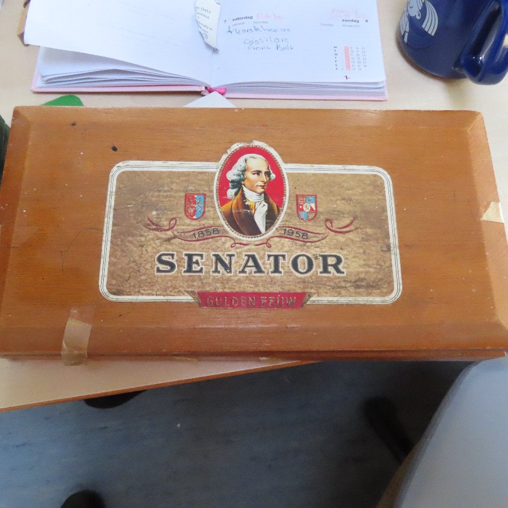 Sigarendozen + sigarenblikken Hofnar, Senator, Uiltje,Hudson, Verzamelen, Verzenden, Overige typen