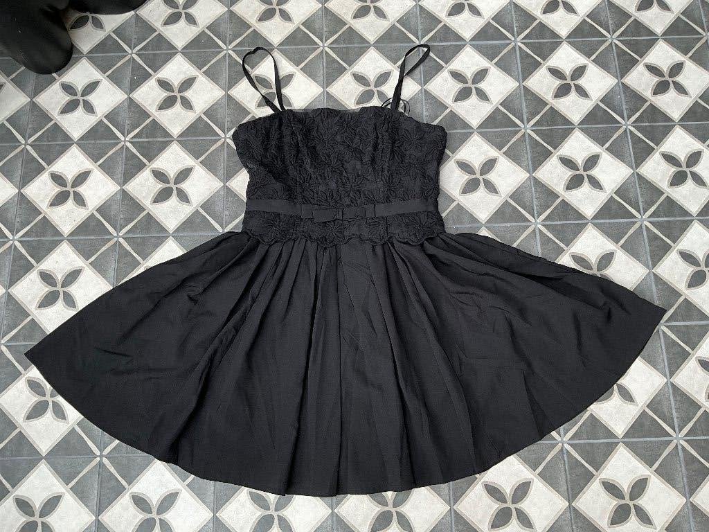 Hell Bunny Marvelette Dress/jurk Maat M, Maat 38/40 (M), Hell Bunny Marvelette Dress/jurk Maat M, Zwart, Nieuw