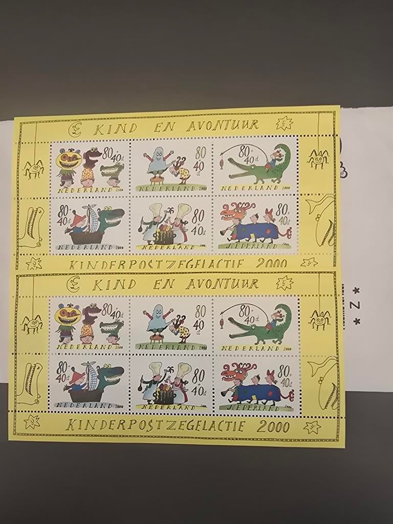 Kinderpostzegels uit de jaren 2000, Postzegels en Munten, Postzegels | Nederland, Ophalen of Verzenden, Na 1940, Postfris