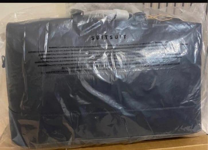 Nieuwe SuitSuit weekender bag, Ophalen, 40 tot 60 cm, Blauw, Nieuw