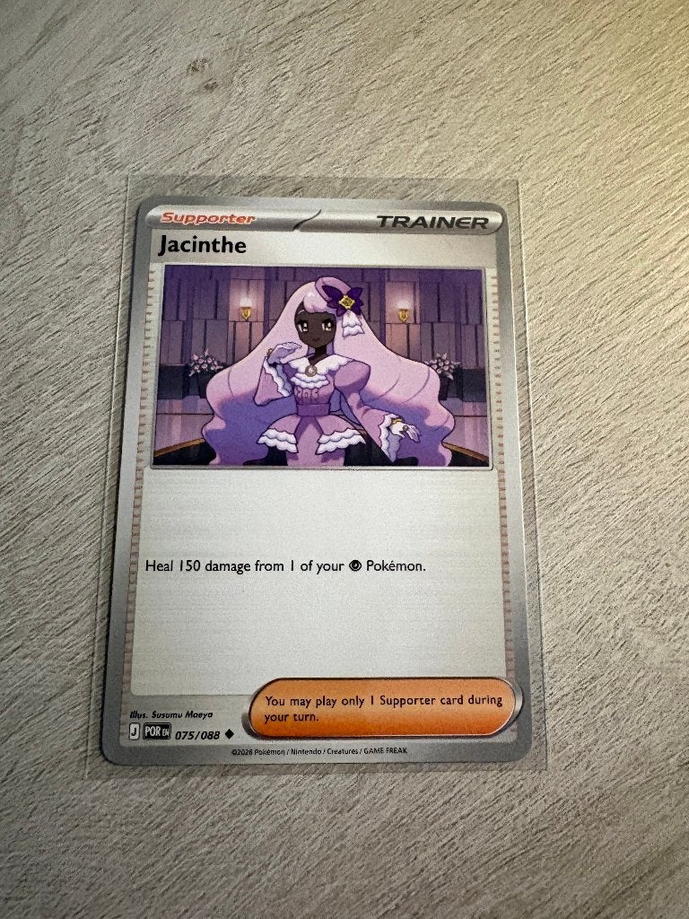 Jacinthe 075/088 Perfect Order - Pokémon Kaart, Ophalen of Verzenden, Nieuw, Losse kaart